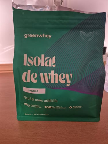 Customer photo review of Isolat de Whey Native