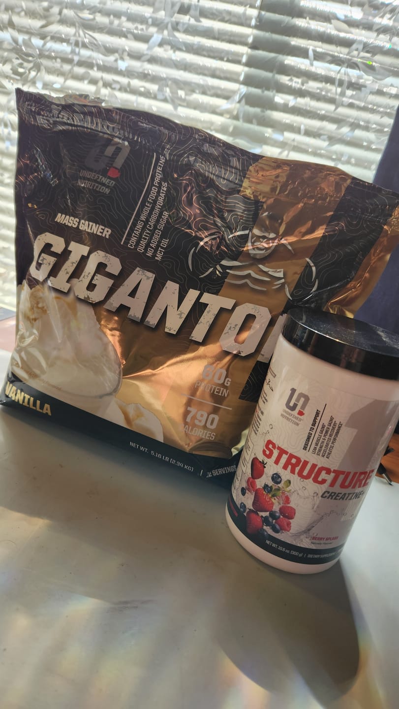 Customer photo review of GIGANTOR | MASS GAINER
