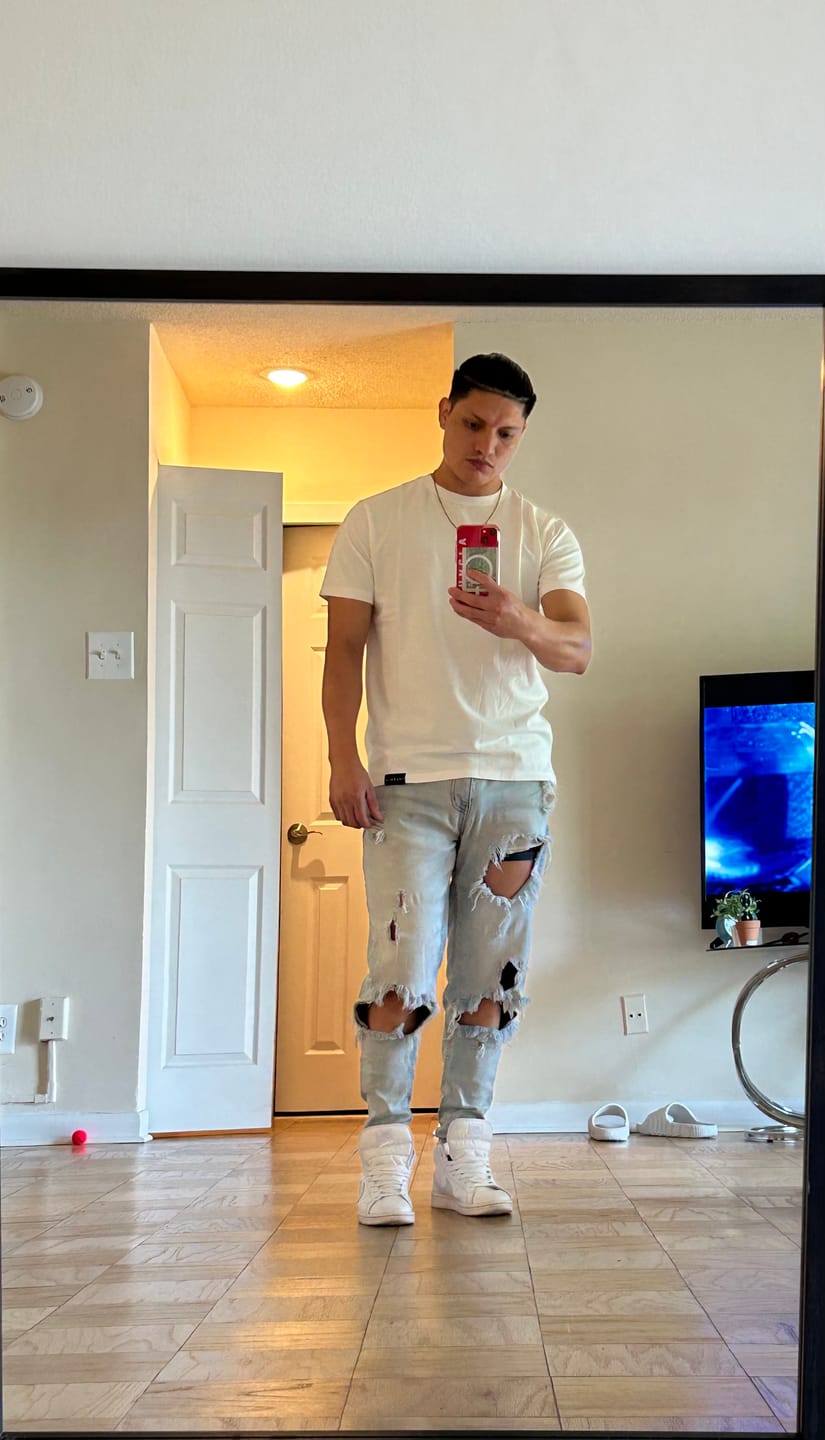 Customer photo review of 4023 - Perfect Tee Straight Bottom 2.0