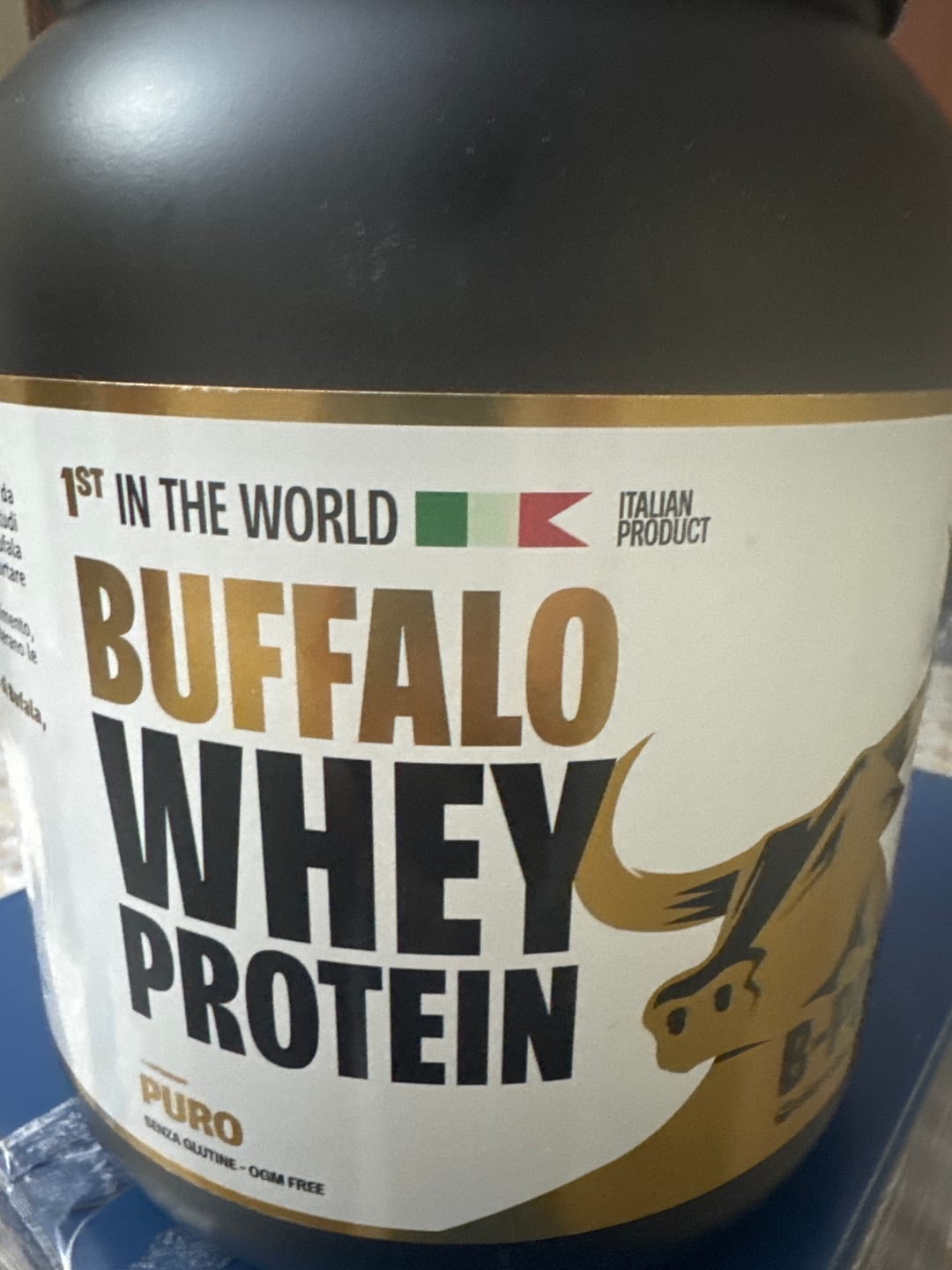 Customer photo review of Buffalo Whey Gusto Puro - Proteine in Polvere
