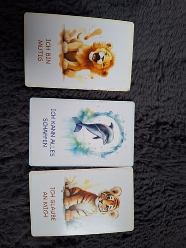 Customer photo review of Affirmationskarten (GRATIS)