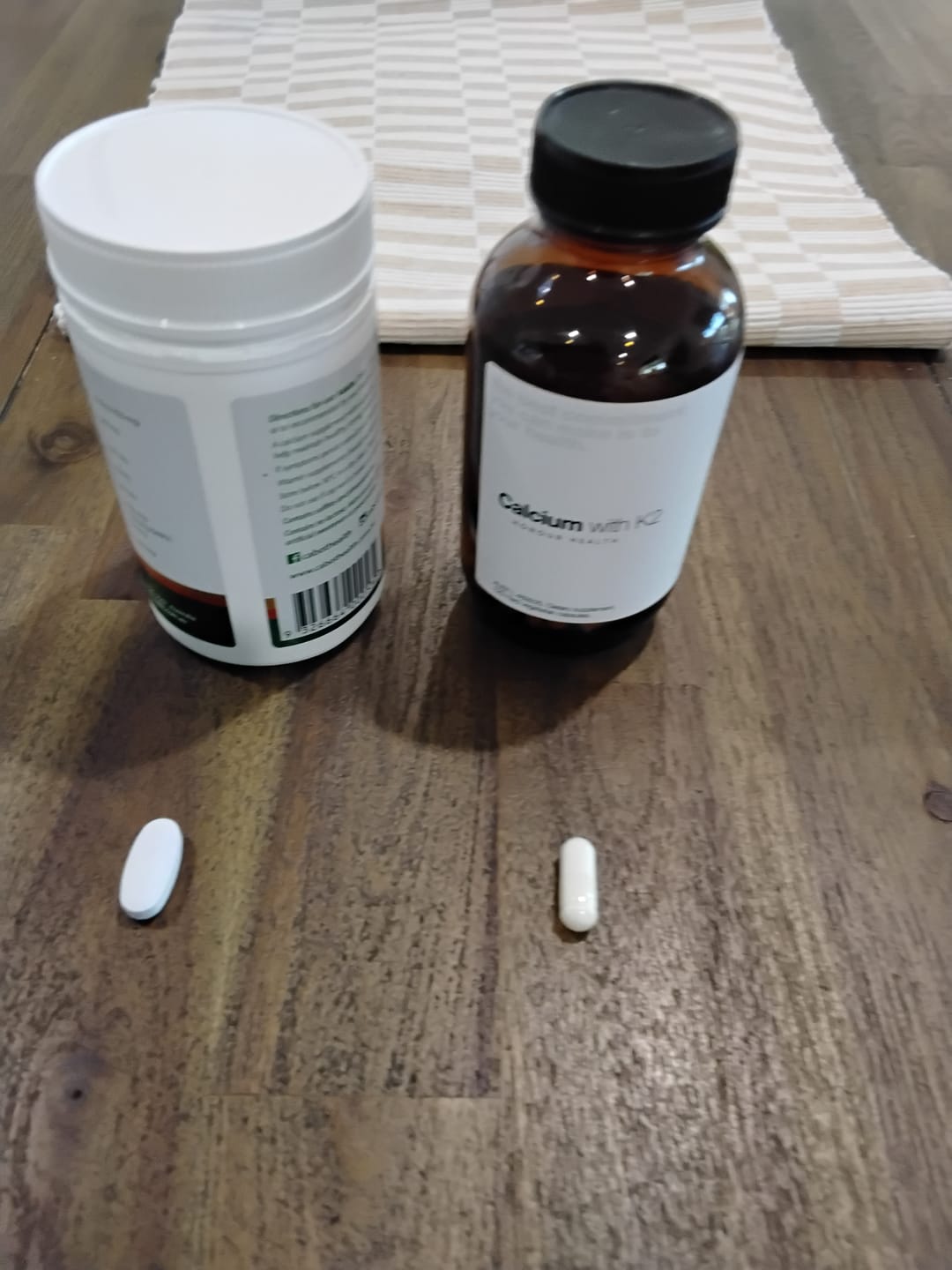 Customer photo review of Calcium with K2 - 120 Capsules