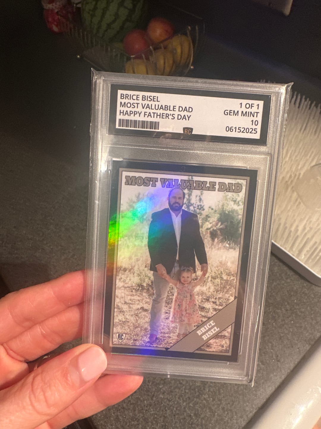 Customer photo review of Holographic