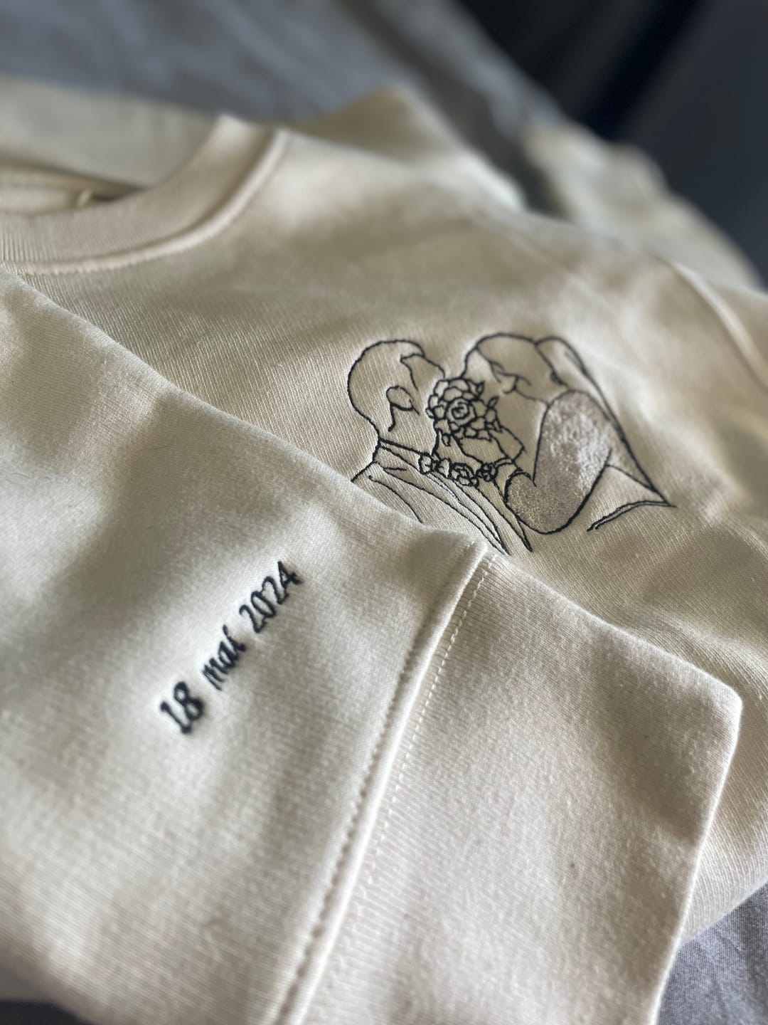 Customer photo review of Personnalise ton sweat avec ta photo préférée