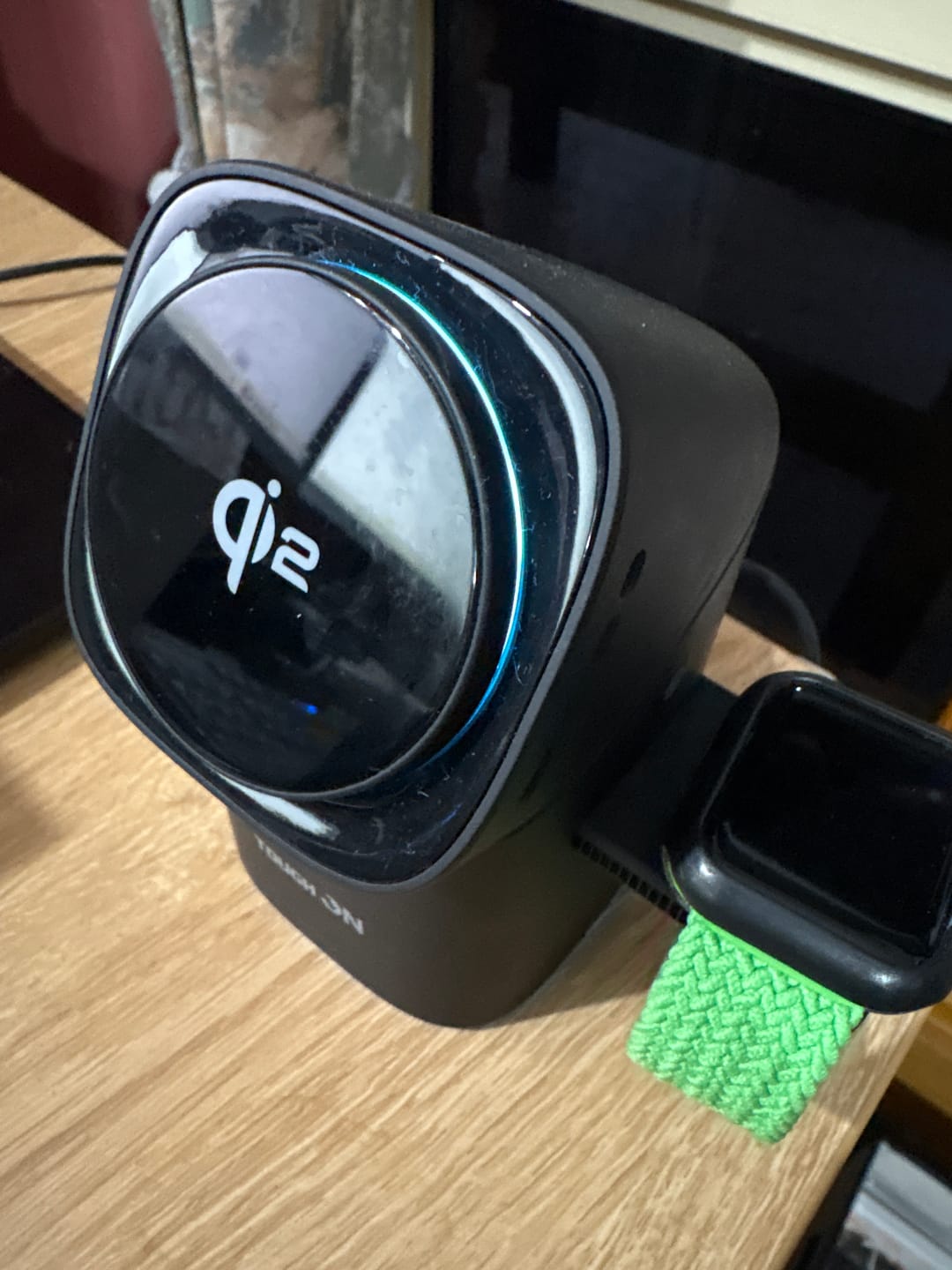Customer photo review of Tough On MagPro Qi2 3-in-1 Wireless Charger for Apple iPhone Watch AirPods