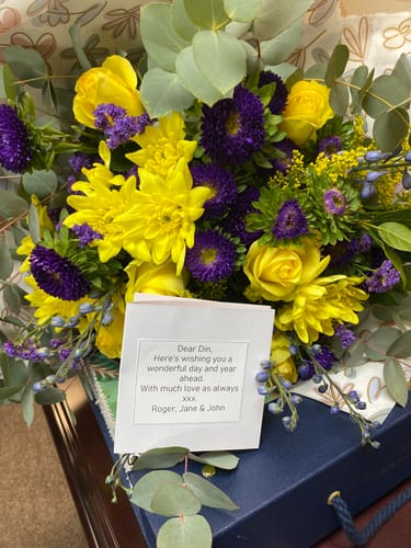 Customer photo review of Spring Personified Bouquet