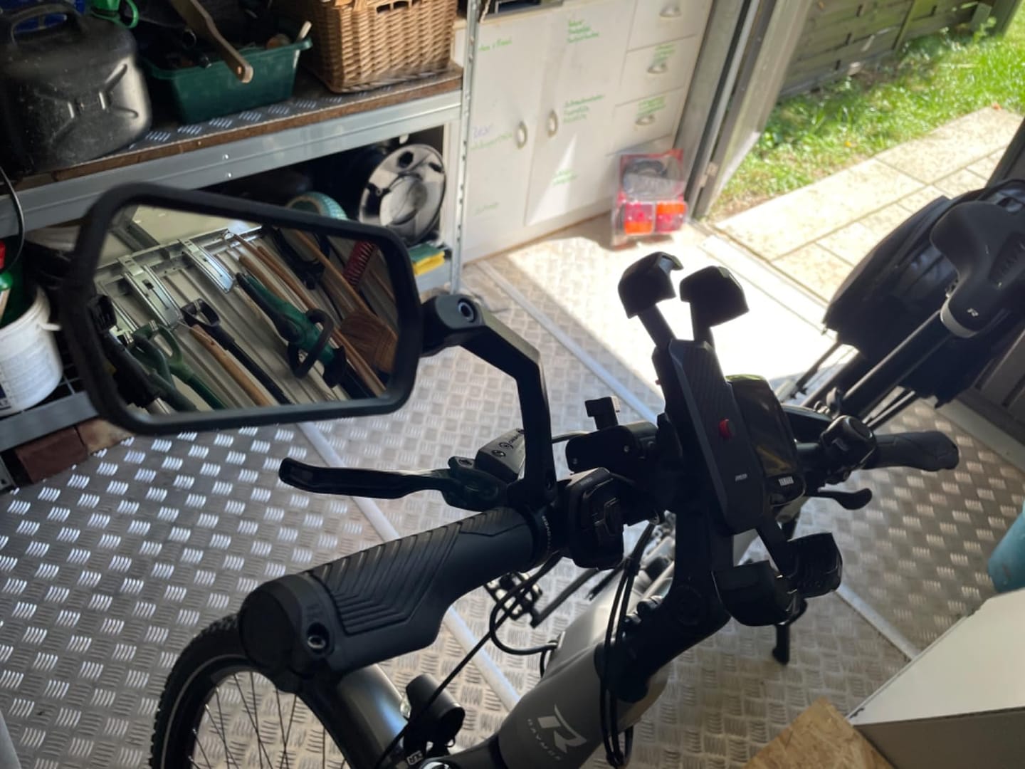 Customer photo review of NEXTCOVER® Fahrradspiegel für Lenker mit ProVision-Echtglas