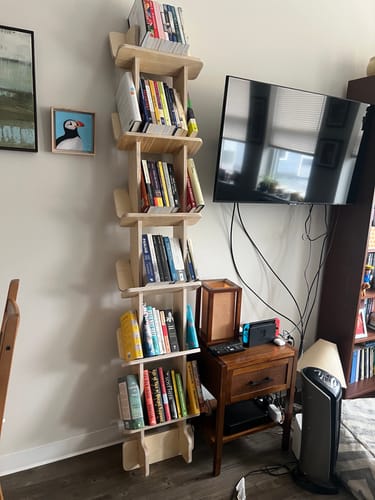 Customer photo review of Bookcase