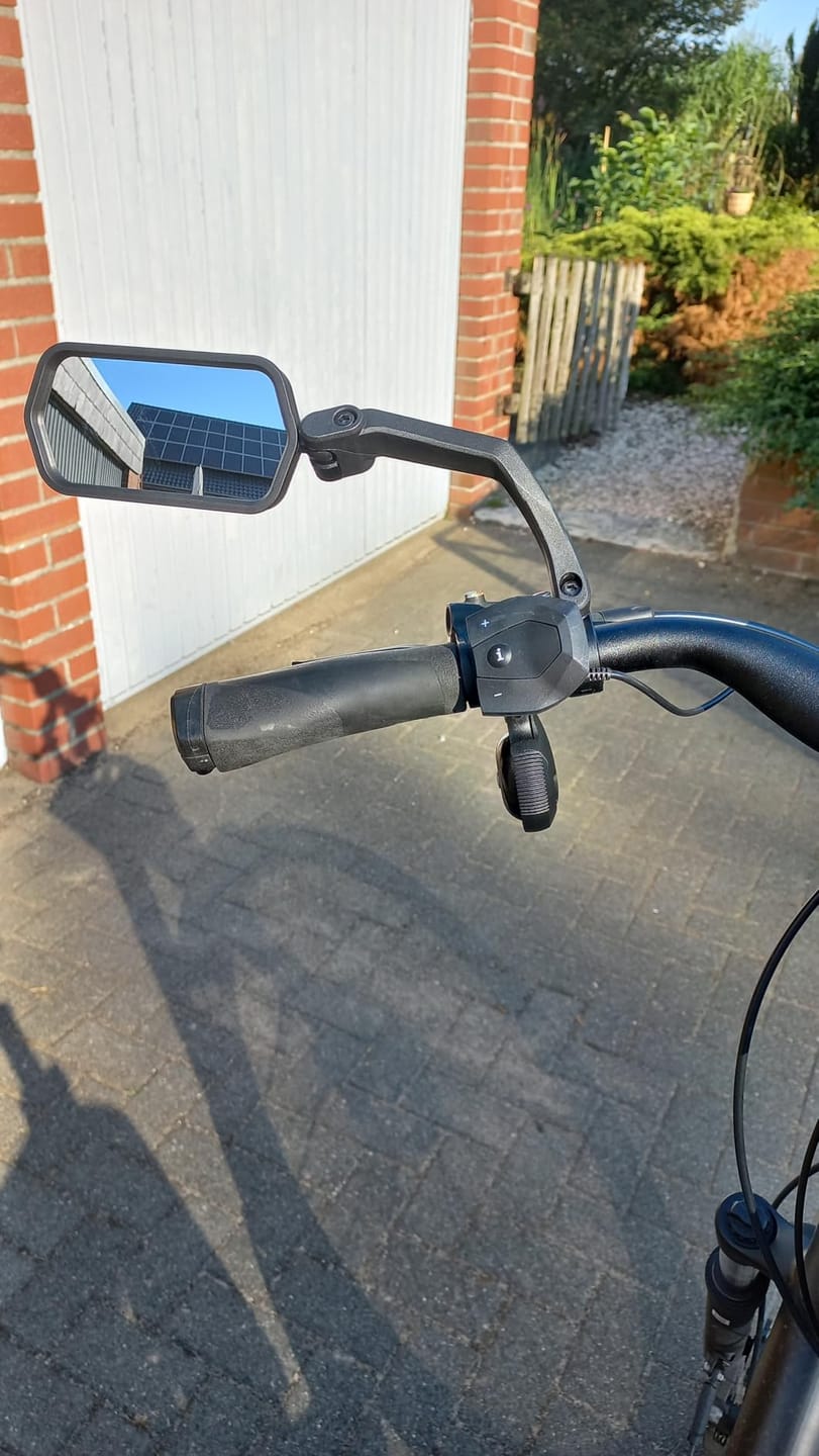 Customer photo review of NEXTCOVER® Fahrradspiegel für Lenker mit ProVision-Echtglas