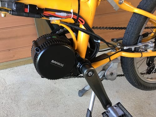 Customer photo review of Bafang 36V 250W BBS01B Motor 68-73MM