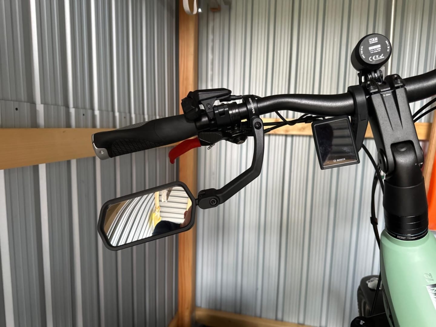Customer photo review of NEXTCOVER® Fahrradspiegel für Lenker mit ProVision-Echtglas