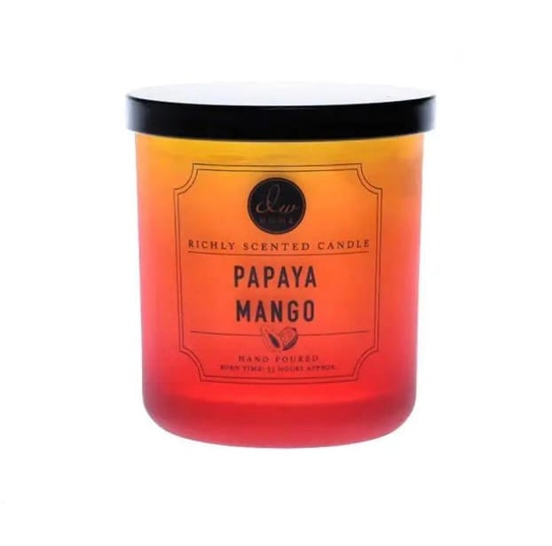 Customer photo review of PAPAYA MANGO CANDLE
