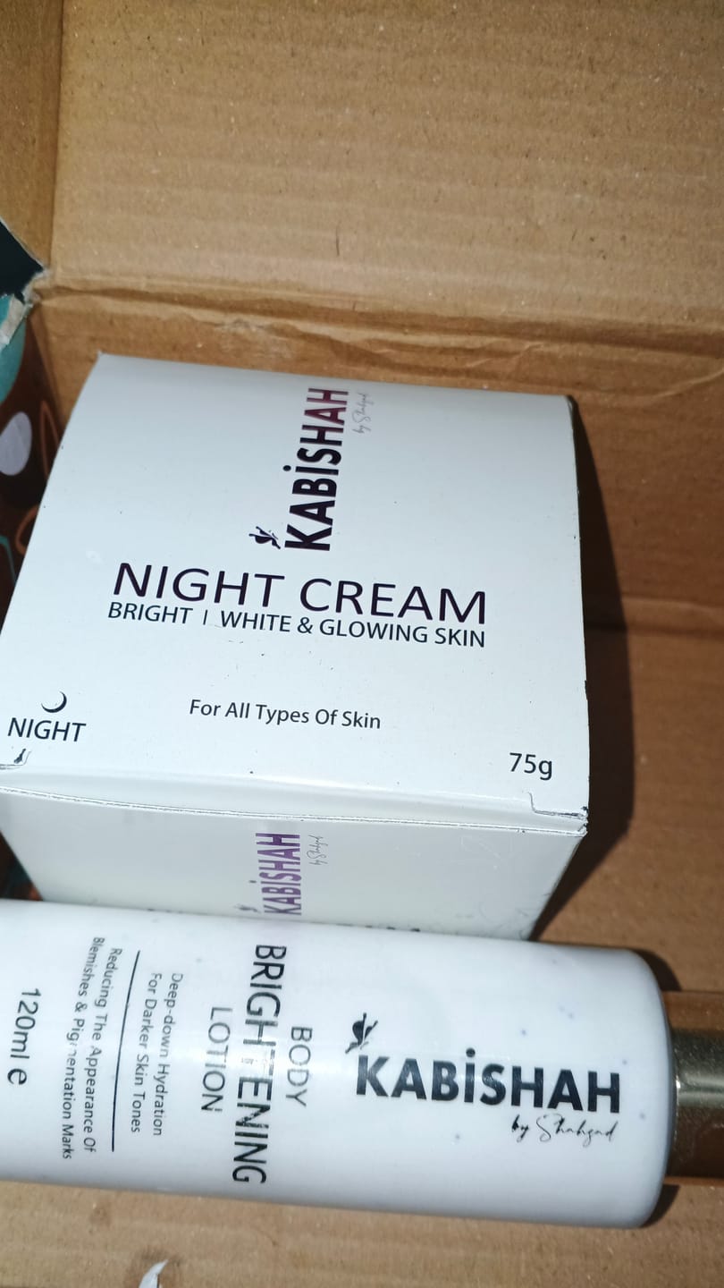 Customer photo review of Body Hydrating & Brightening Bundle