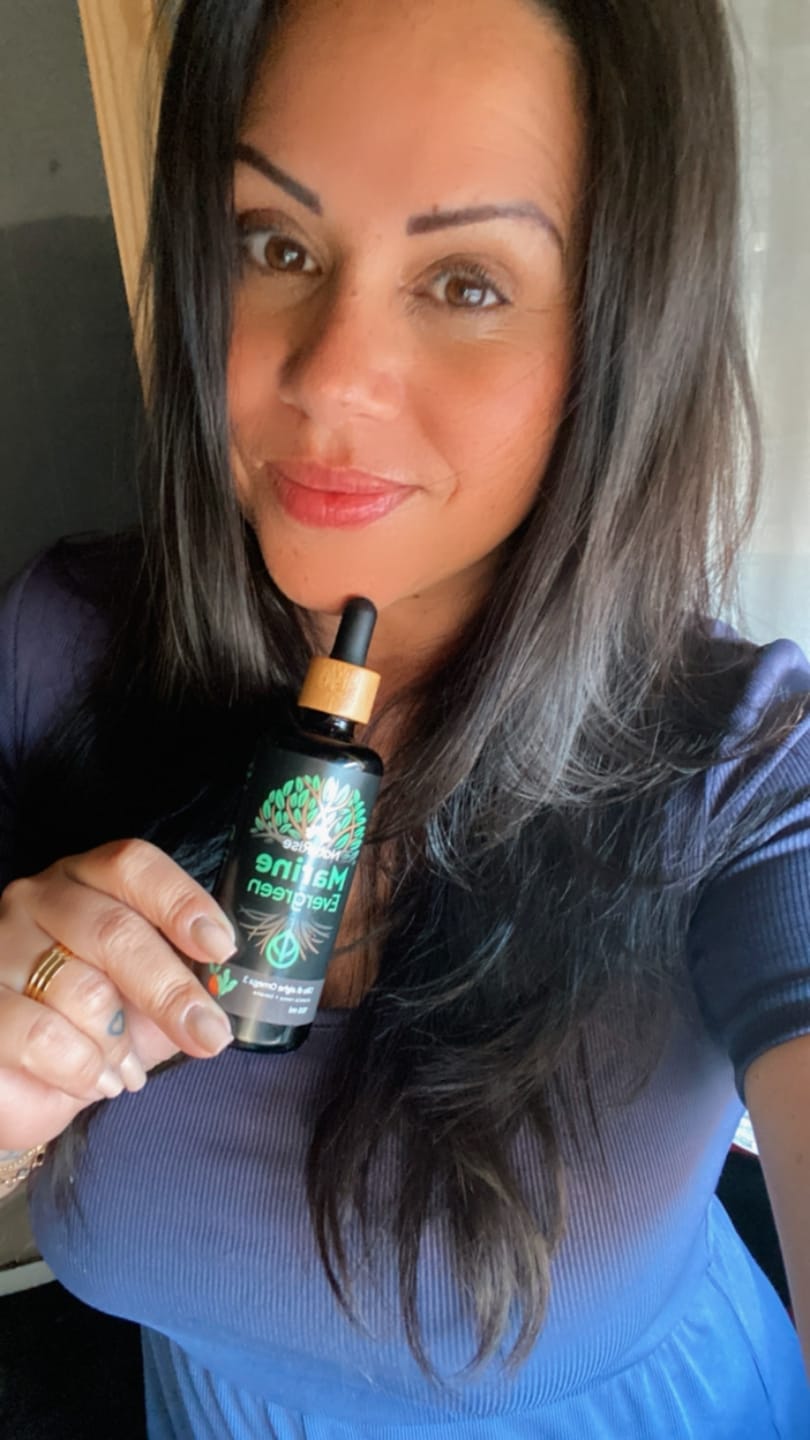 Customer photo review of Olio di alghe Omega 3 (100ml)