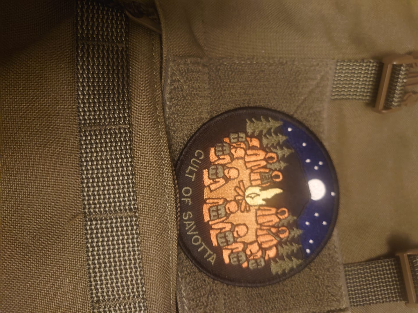 Customer photo review of Cult of Savotta patch
