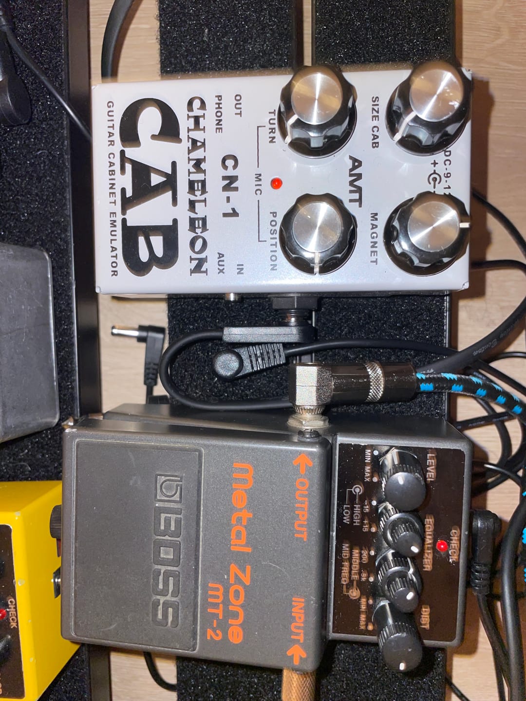Customer photo review of AMT CN-1 Chameleon Cab Guitar Cabinet Emulator
