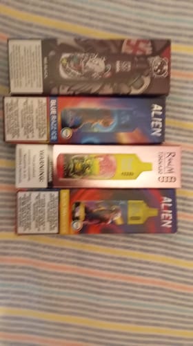 Customer photo review of JNR - Alien Max - 18K - Puff Jetable / Disposable