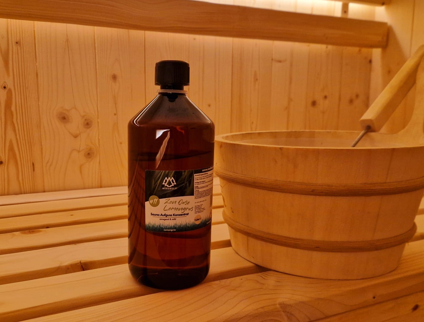 Customer photo review of Sauna Aufguss Konzentrat #11 Zen-Oase Lemongras