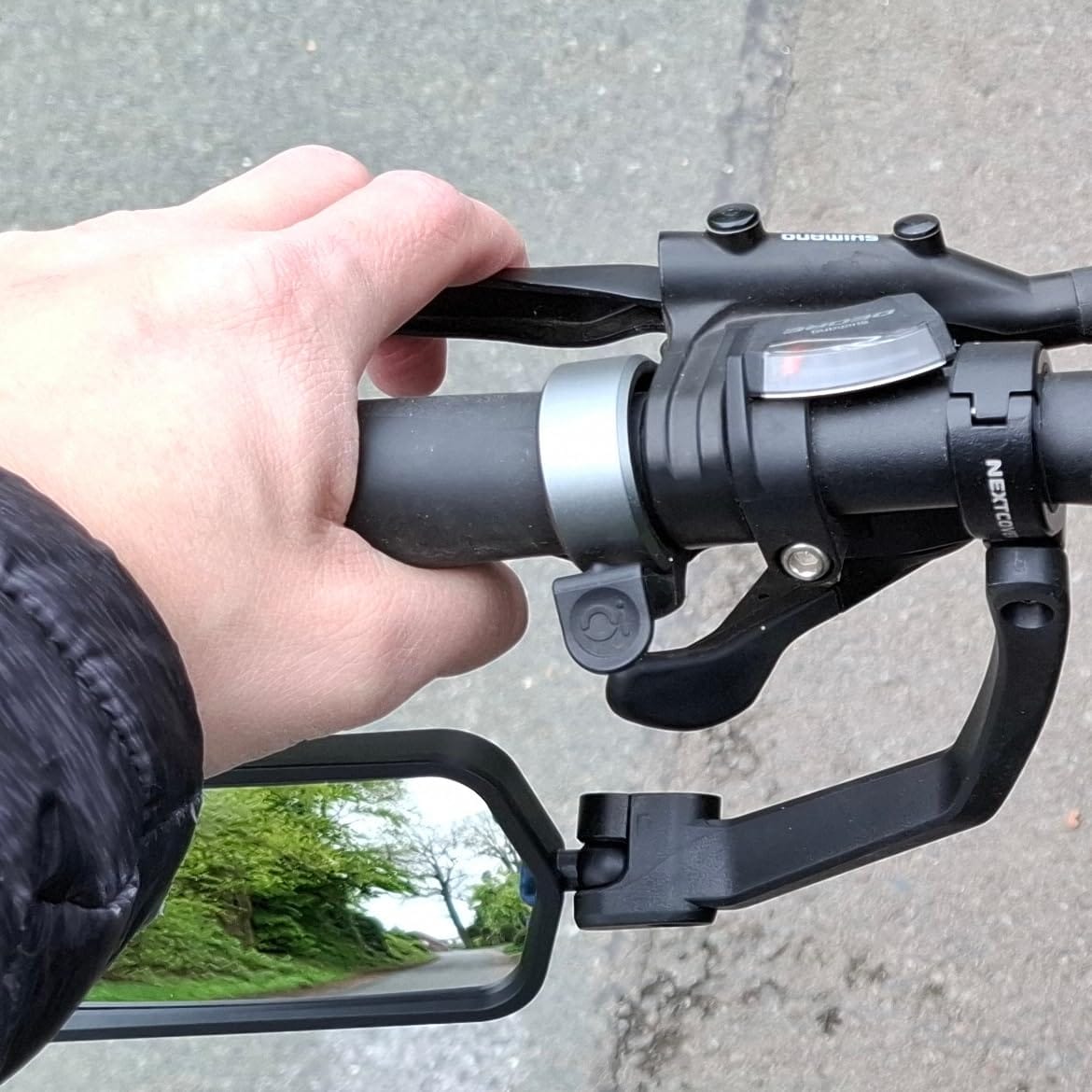 Customer photo review of NEXTCOVER® Fahrradspiegel für Lenker mit ProVision-Echtglas