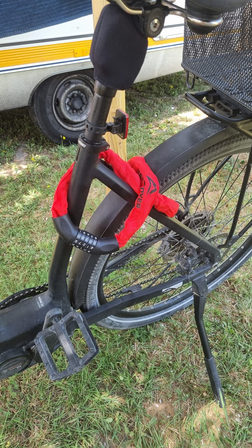 Customer photo review of Fahrradschloss LockOne mit Sicherheitsverschluss