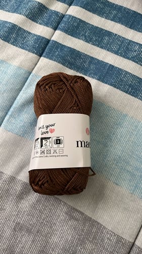 Customer photo review of YarnArt  Macrame