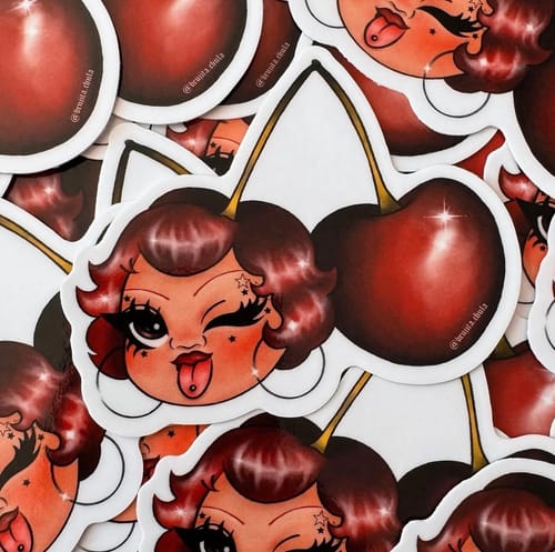 Marina M. review of Custom Sticker Sale - 3" image 1 out of 1