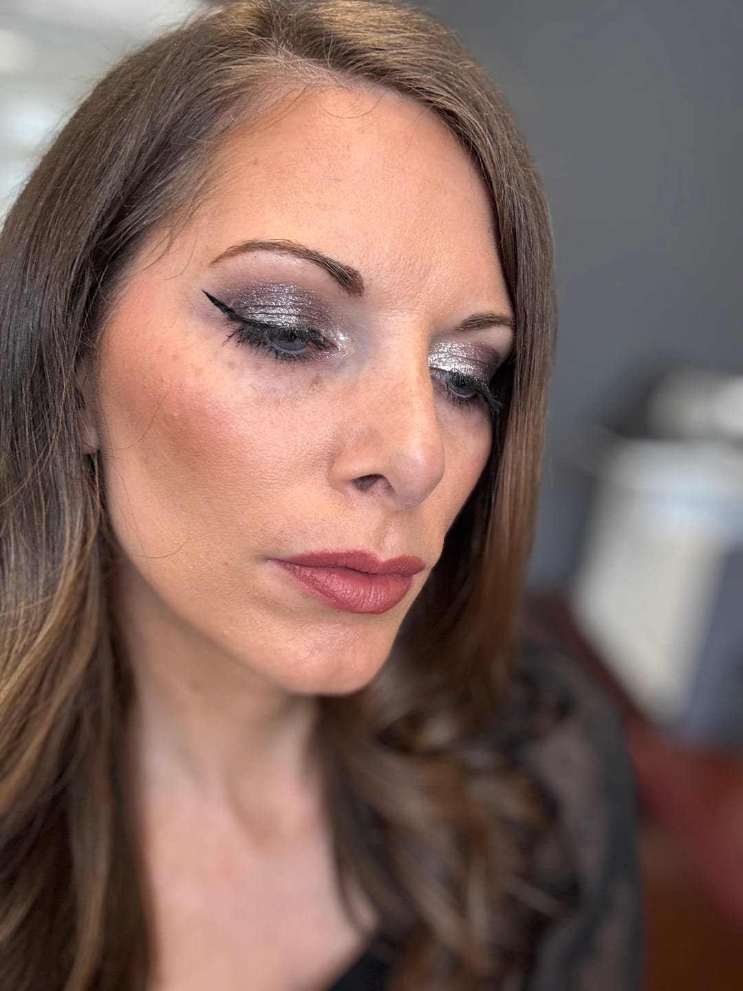 Customer photo review of Boujee Boudoir Neutral Glam Eyeshadow Palette