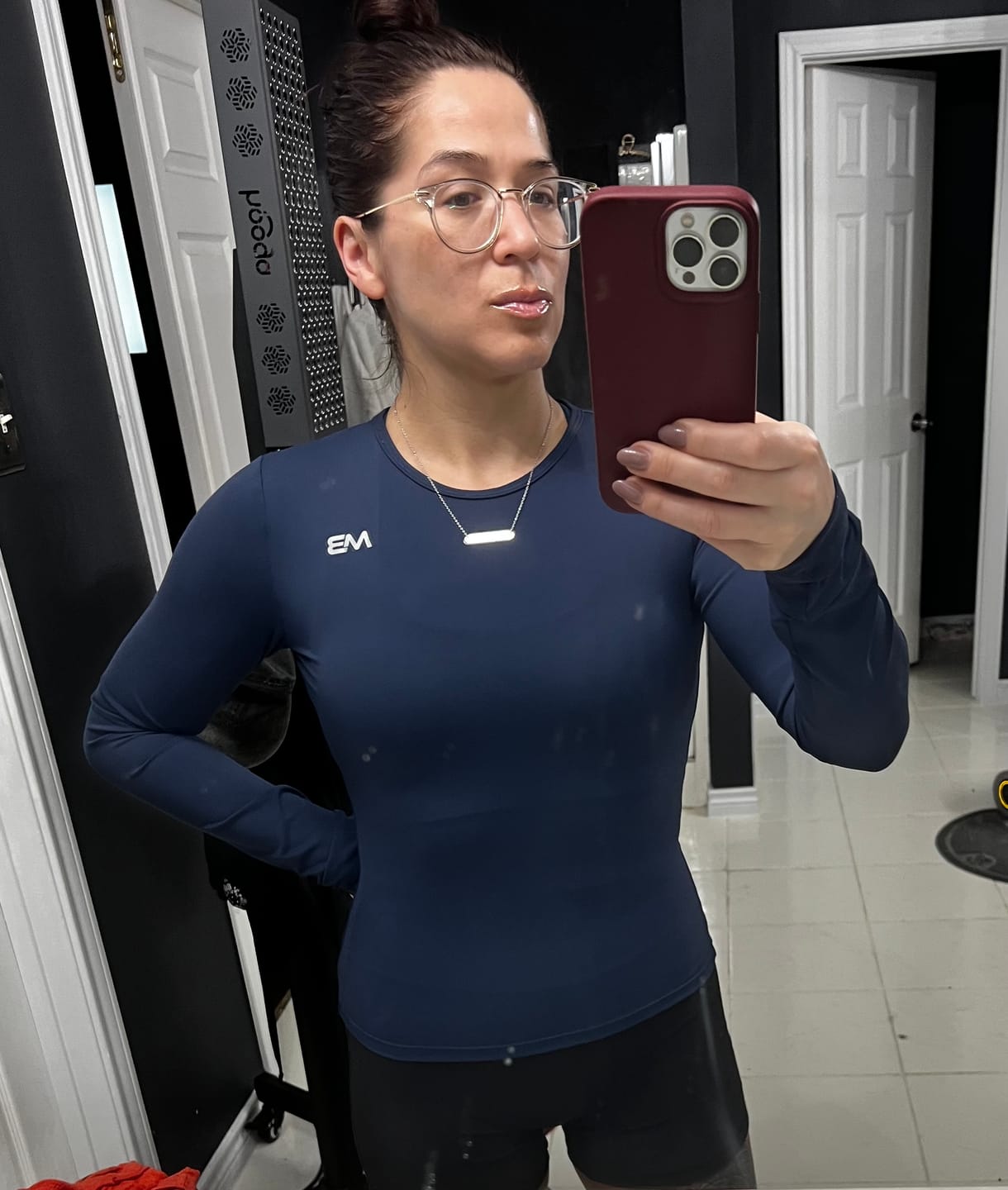 Customer photo review of Endure Long Sleeve Top
