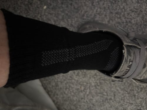 Customer photo review of Men's Alpaca Socks
