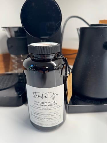 Customer photo review of Yuri Montanchez Washed Papayo – Colombia