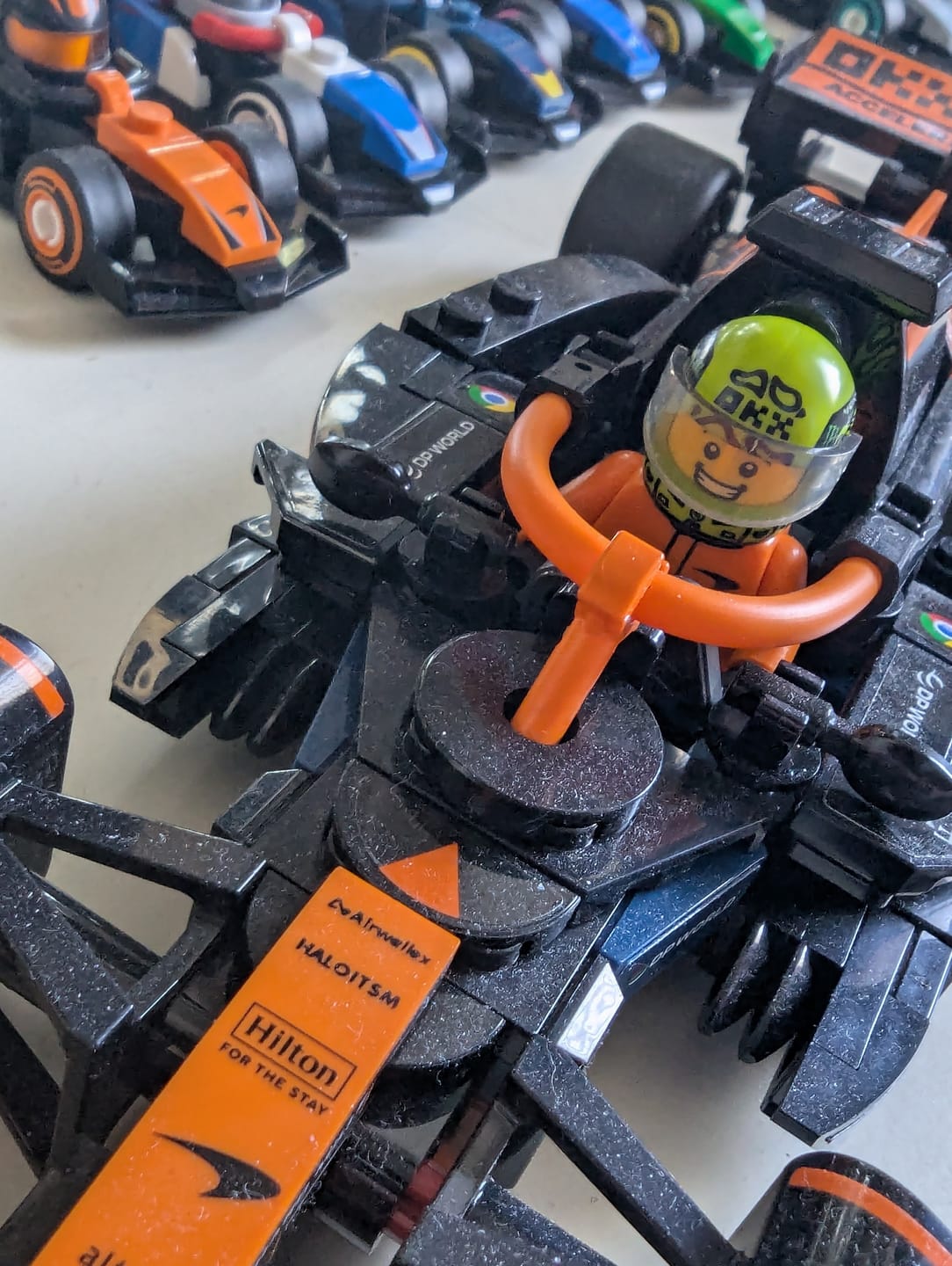Customer photo review of Lando Norris 2025 Nano Helmet