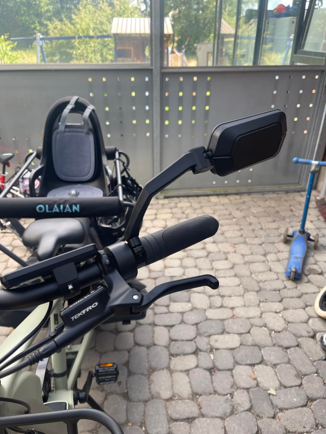 Customer photo review of NEXTCOVER® Fahrradspiegel für Lenker mit ProVision-Echtglas