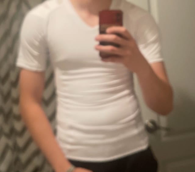 Customer photo review of Posture Shirt For Men - Pullover
