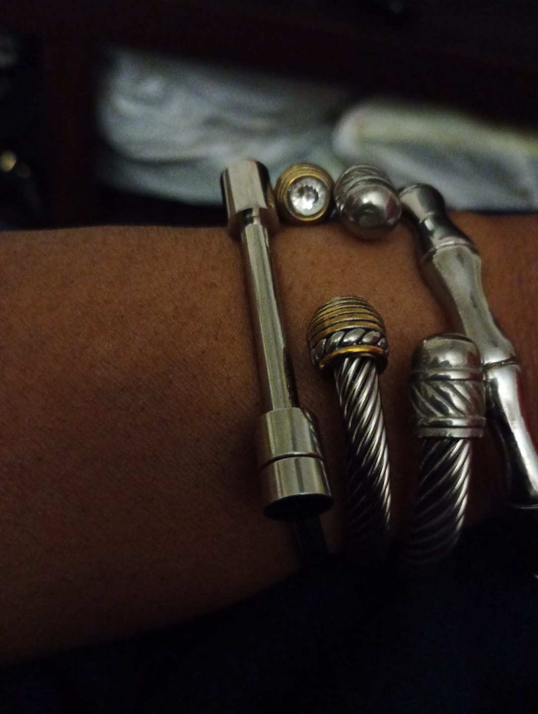 Customer photo review of Ryeleigh Stainless Steel Bracelet