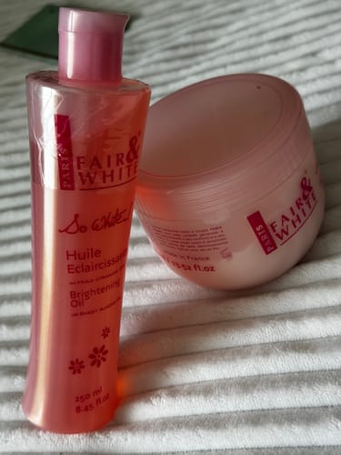 Customer photo review of Fair and White So White Hydra Sweet Moisturizing Cream 400ml / 13.52 fl oz