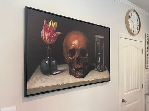 Customer photo review of Vanitas | Phillipe de Champaigne | 1628