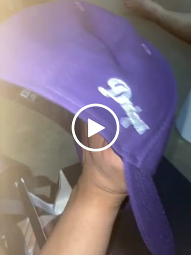 Customer video review of 9FORTY Los Angeles Dodgers Color Era Mini Purple Adjustable