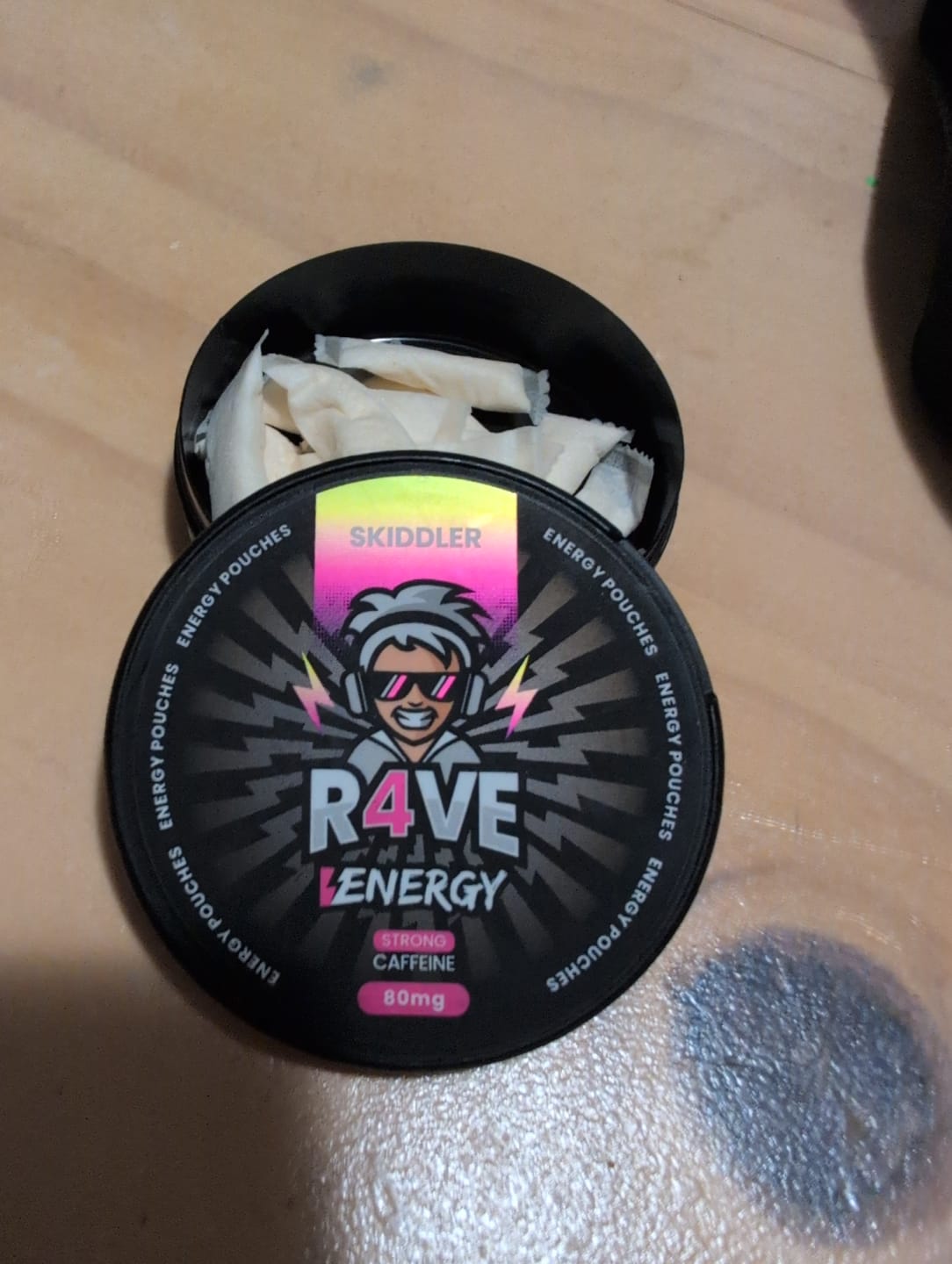 Customer photo review of R4VE ENERGY | SKIDDLER ENERGY POUCH | 80mg