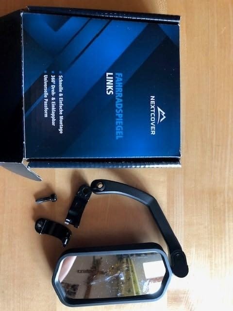 Customer photo review of NEXTCOVER® Fahrradspiegel für Lenker mit ProVision-Echtglas