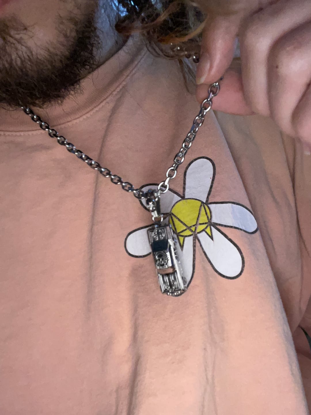 Customer photo review of LOWRIDER PENDANT