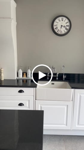 Customer video review of Set of 2 Milky White Glass Bottles 500 ML Long Rectangle Tray & Dish Brush