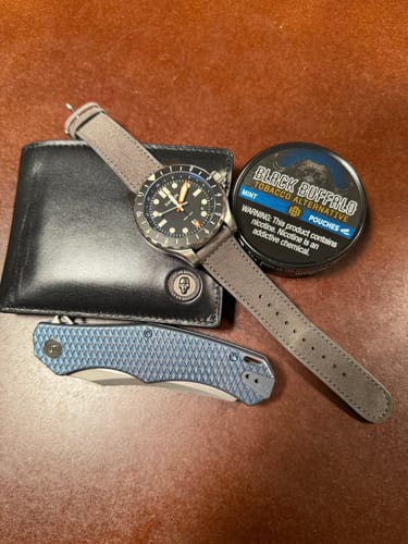 Customer photo review of The Selous - Premium Suede Strap - AVAILABLE NOW