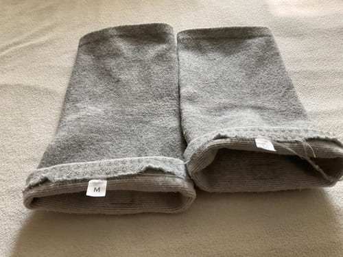 Customer photo review of Premium Bamboo Knee Sleeve (Single)