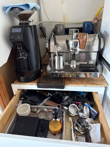 Customer photo review of Precision Espresso Portafilter & Basket Bundle - LM & E61