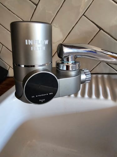 Customer photo review of Inflow Tap Filter