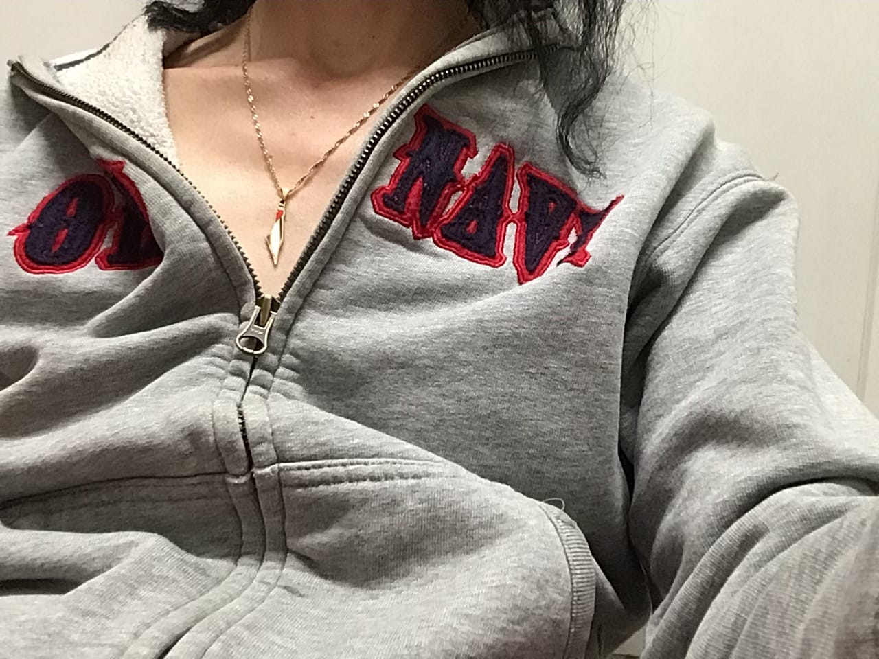 Customer photo review of Palestine Pride Map Necklace