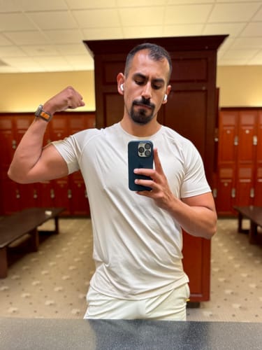 Customer photo review of Copper-Dura® Limitless Tee