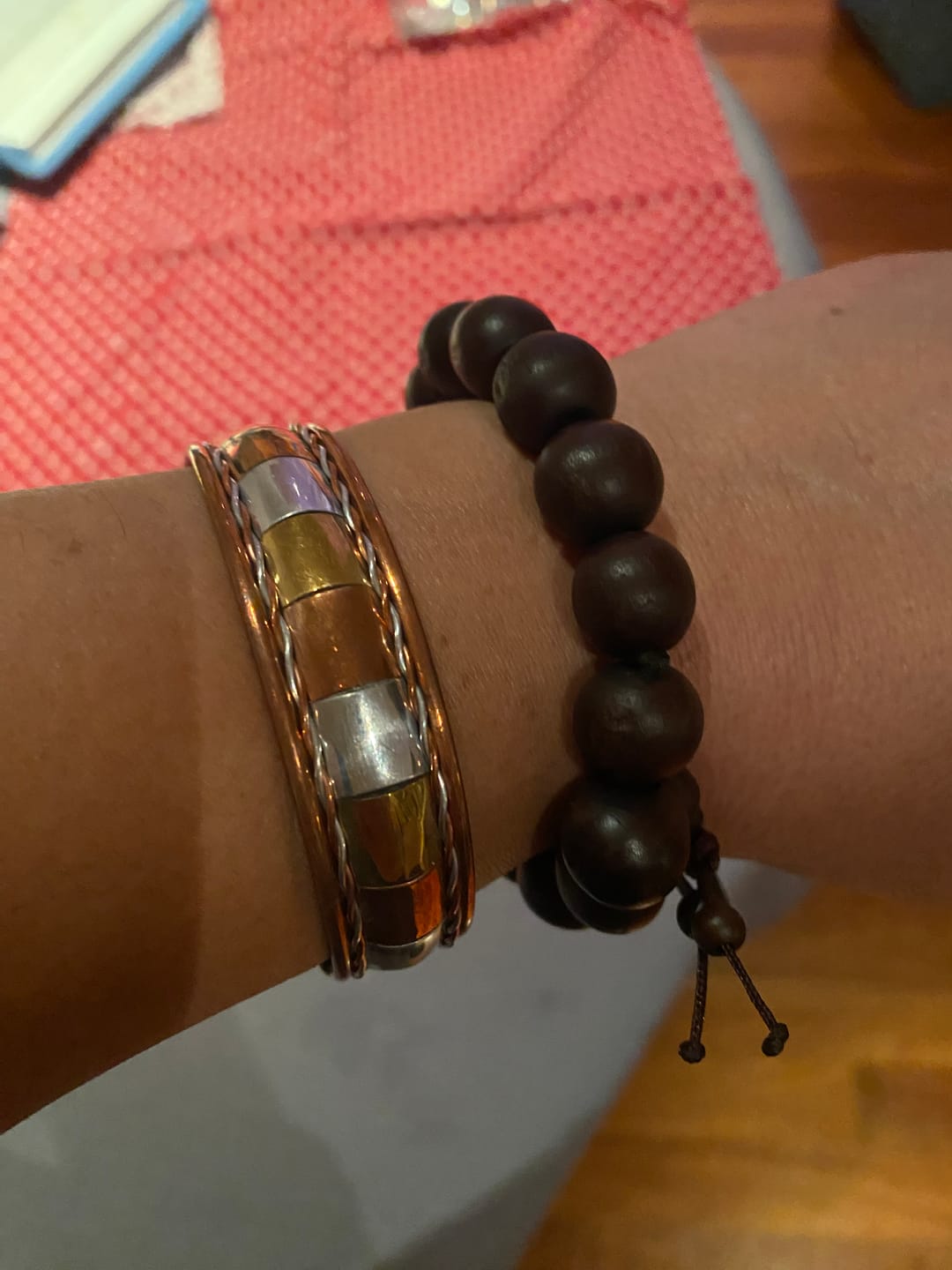 Customer photo review of Touchstone / Magnetic / Copper Bracelet