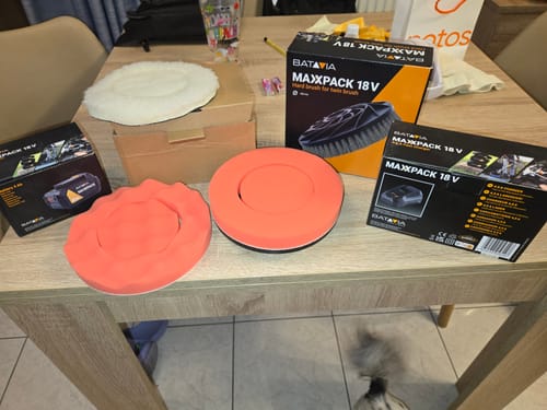Customer photo review of Twin® Brush - Polishing Pads Set