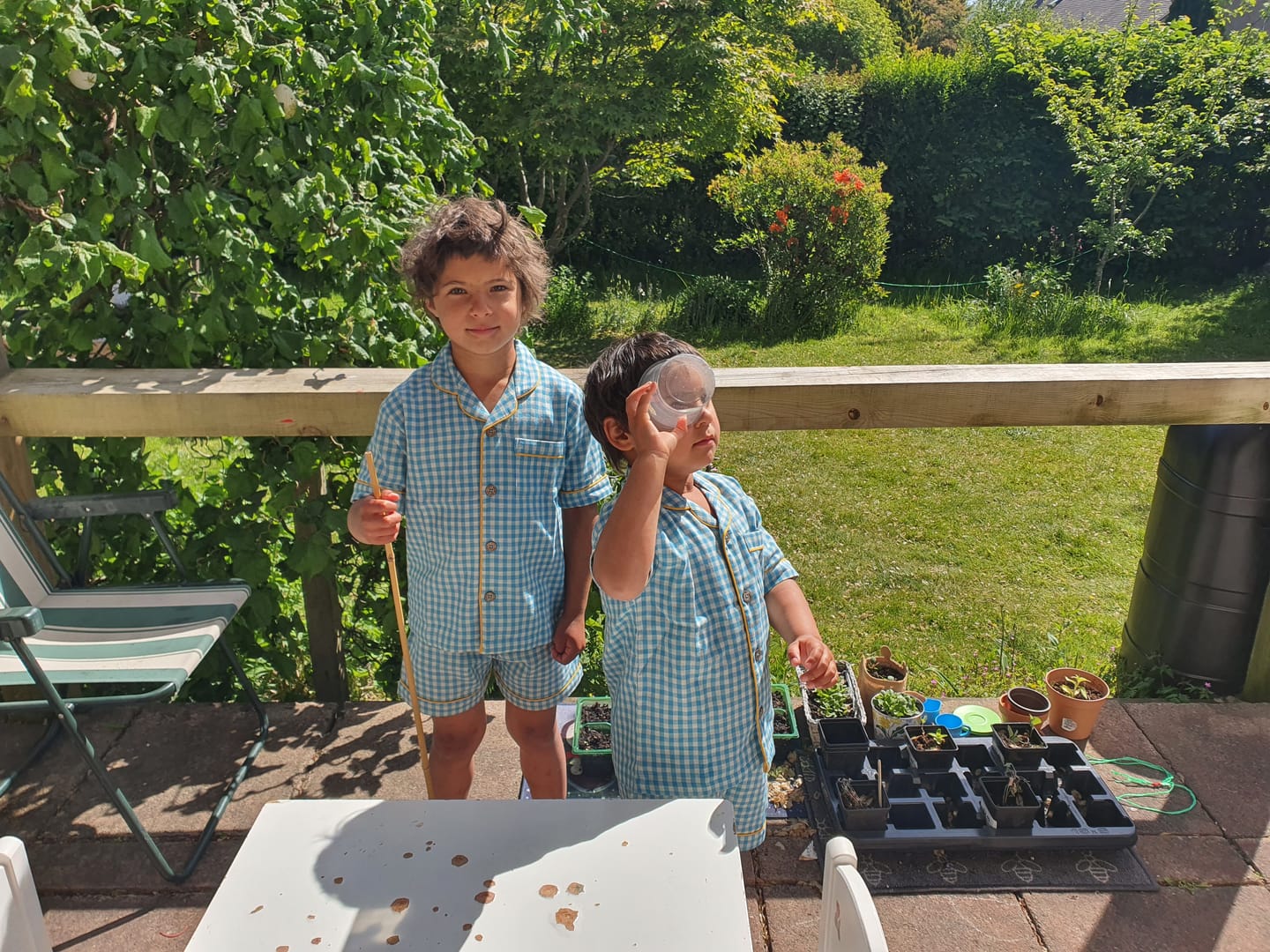 Customer photo review of Blue Moon Button Through Pyjamas Short Set